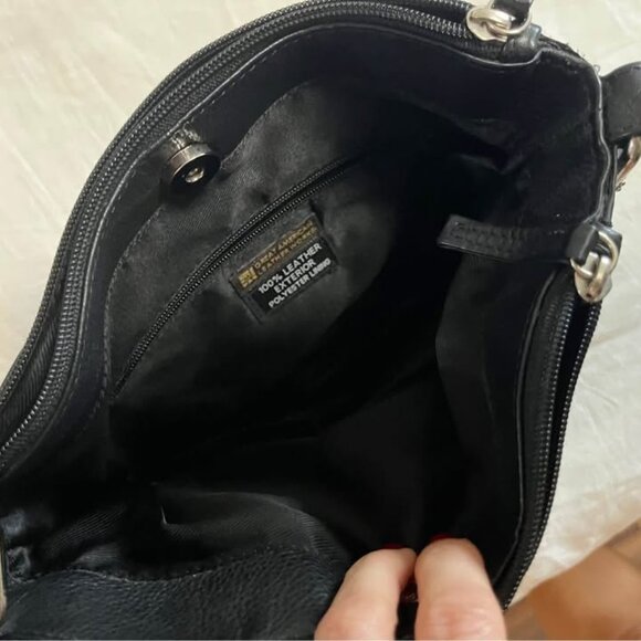 Black genuine leather purse from Great American LEatherworks - Picture 7 of 8